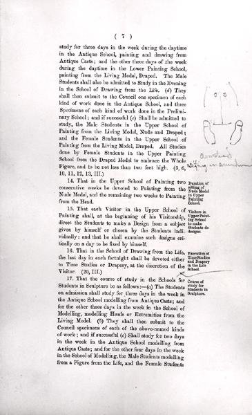 Sketch of a Committee Member, from the Margins of the 