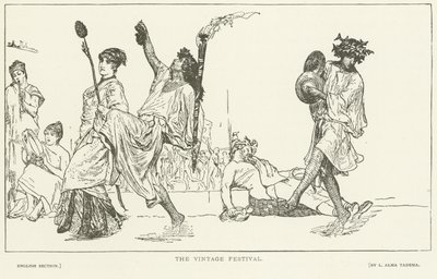 The Vintage Festival by Lawrence Alma Tadema