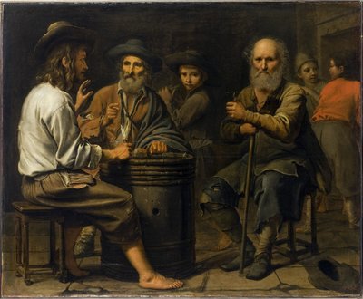 Peasants in a Tavern, 1640 by Le Nain Brothers