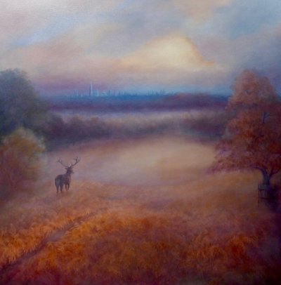 Richmond Park with City View by Lee Campbell