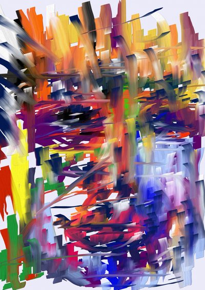 Dynamic Color Expression by Lembayung senja studio [Vintage Poster]