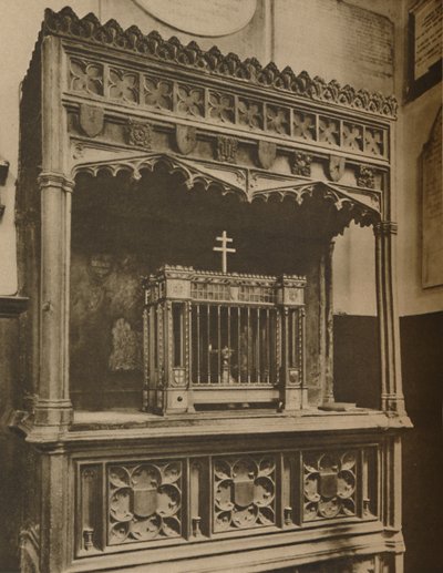 Ever-Burning Lamp of Maintenance of Toc H in Allhallows, Barking by Lemere