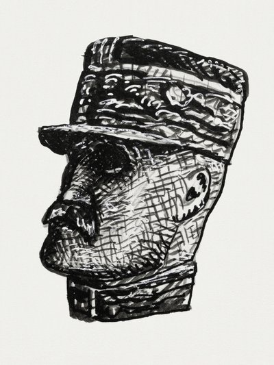 Portrait of Ferdinand Foch by Leo Gestel