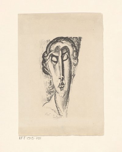 Portrait of an Unknown Woman by Leo Gestel