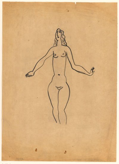 Female Nude by Leo Gestel