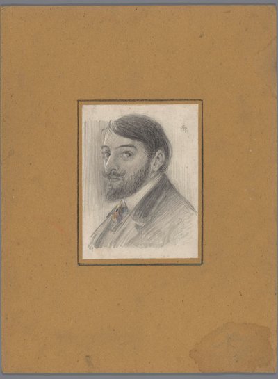Self-Portrait of Leo Gestel by Leo Gestel