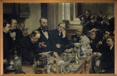Henri Sainte-Claire Deville Lecturing by Leon Augustin Lhermitte