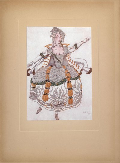 Costume Design for the Ballet Sleeping Beauty by P. Tchaikovsky by Leon Bakst