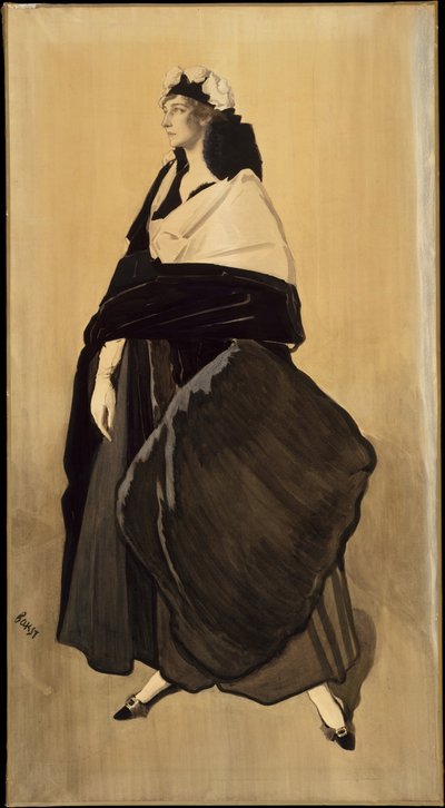 Portrait of the Russian Dancer Ida Rubinstein by Leon Bakst