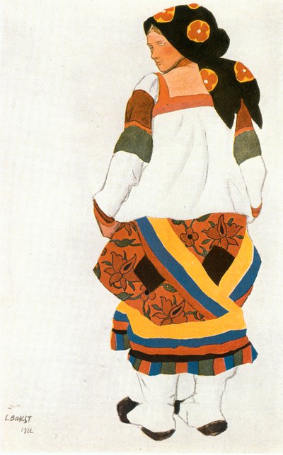 Russian Farm Woman by Leon Bakst