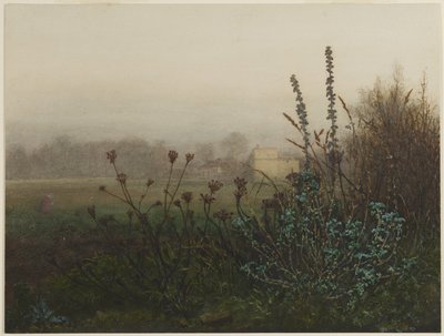 Rural Landscape by Léon Bonvin