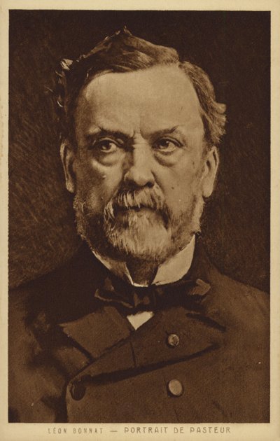 Louis Pasteur, French chemist and microbiologist by Leon Joseph Florentin Bonnat