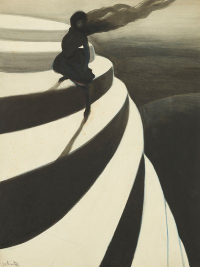 Vertigo or The Magic Staircase by Leon Spilliaert