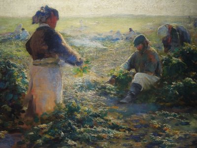 Digging Beets I by Leon Wyczółkowski