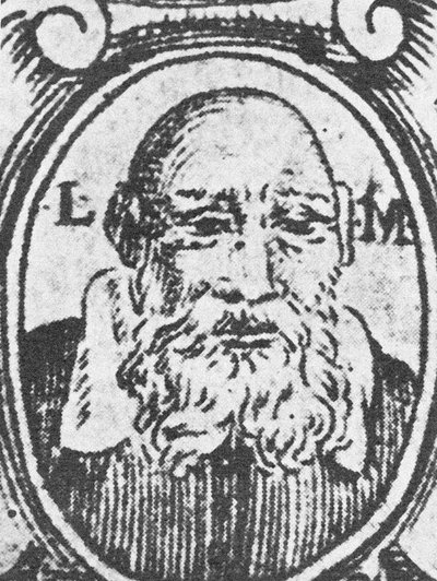 Self-Portrait from Chaje Jehuda Life of Yehudah by Leon of Modena