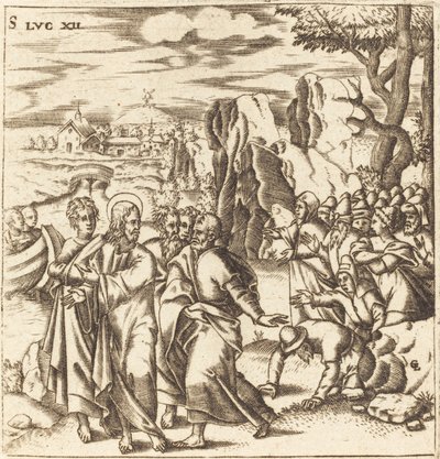 Christ Teaching the Multitude by Leonard Gaultier