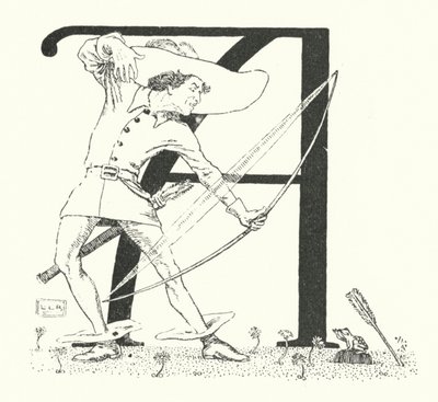 A Was an Archer and Shot at a Frog by Leonard Leslie Brooke