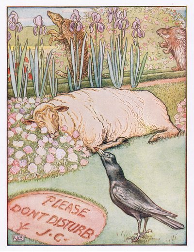 And the Sheep Went to Sleep, Illustration from 