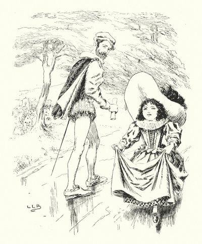 As I Was Going Up Pippen-hill, Pippen-hill Was Dirty by Leonard Leslie Brooke