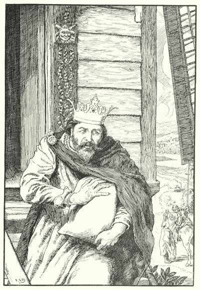 He Stole Three Pecks of Barley-Meal (engraving) by Leonard Leslie Brooke