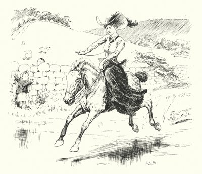 I had a little pony, his name was Dapple-grey by Leonard Leslie Brooke