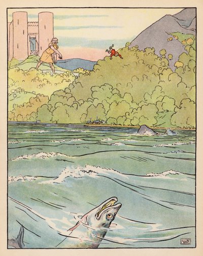 Illustration for Tom Thumb by Leonard Leslie Brooke