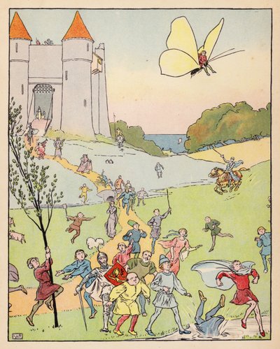 Illustration for Tom Thumb by Leonard Leslie Brooke