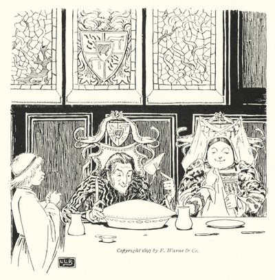 Jack Sprat could eat no fat, his wife could eat no lean by Leonard Leslie Brooke