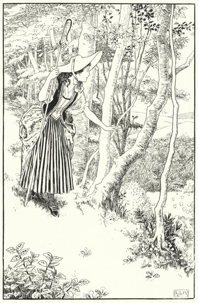 Little Bo-Peep by Leonard Leslie Brooke