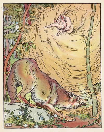 The Three Little Pigs by Leonard Leslie Brooke