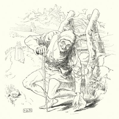 There was a crooked man, and he went a crooked mile by Leonard Leslie Brooke