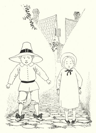 There was a little boy and a little girl lived in an alley by Leonard Leslie Brooke
