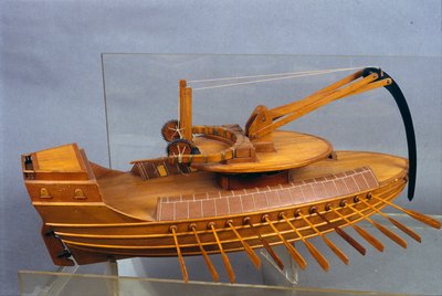 Scorpio, Boat with the Eperon by Leonardo da (after) Vinci