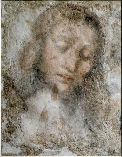 Head of Christ the Redeemer by Leonardo da Vinci