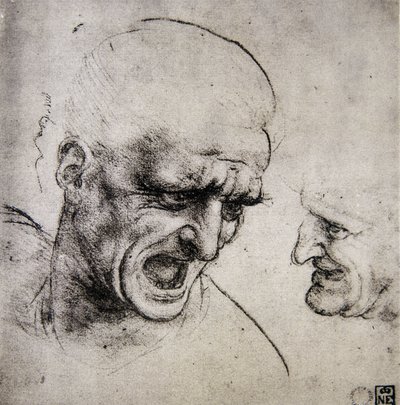 Study for the Battle of Anghiari by Leonardo da Vinci