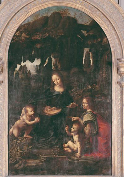 Madonna of the Rocks by Leonardo da Vinci