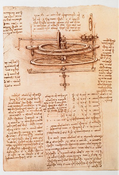 Study for a Waterwheel, 