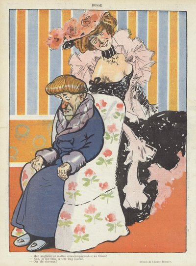 Illustration for Le Rire by Leonce Burret