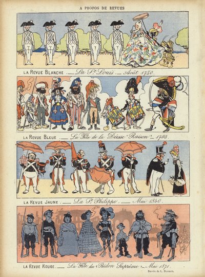 Illustration for Le Rire by Leonce Burret