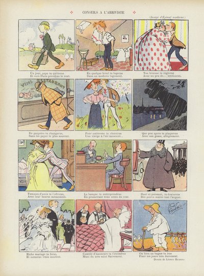 Illustration for Le Rire by Leonce Burret