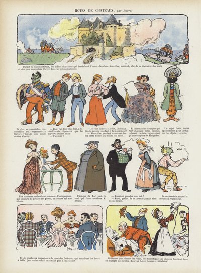 Illustration for Le Rire by Leonce Burret