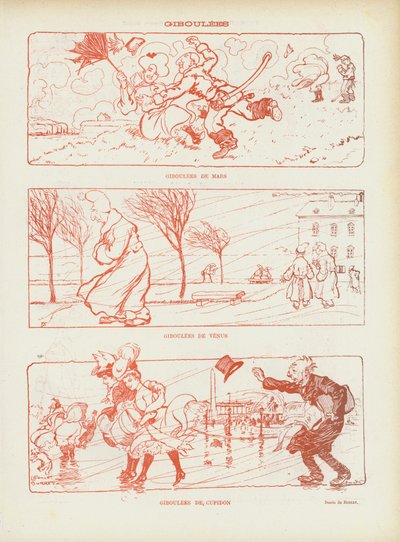Illustration for Le Rire by Leonce Burret