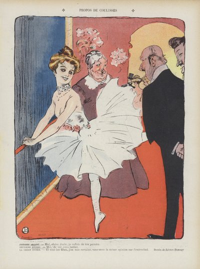 Illustration for Le Rire by Leonce Burret