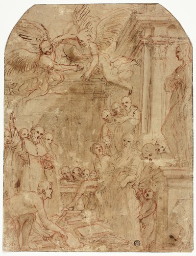 Study for the Trial of Saint Dominic