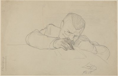 An Engraver by Leopold Flameng