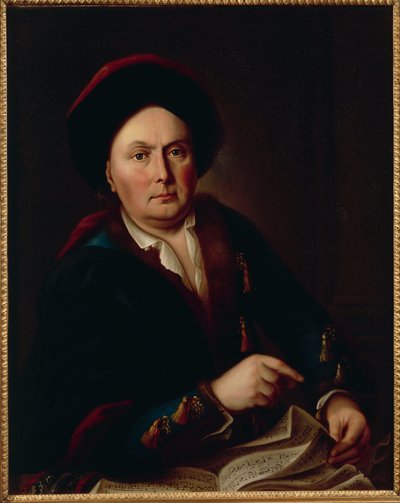 Portrait of Ludwig van Beethoven