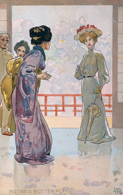 Postcard created for the premiere of 