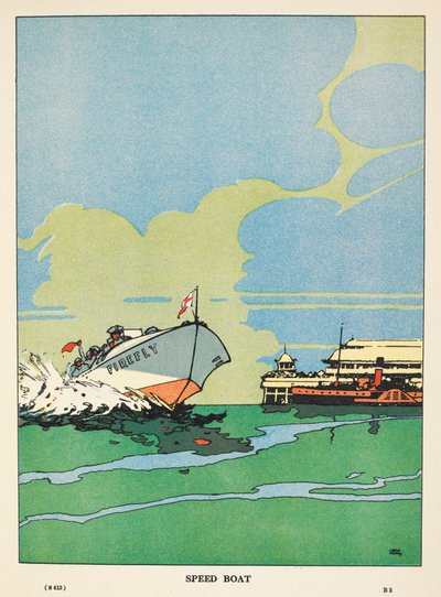 Speed Boat by Leslie Carr
