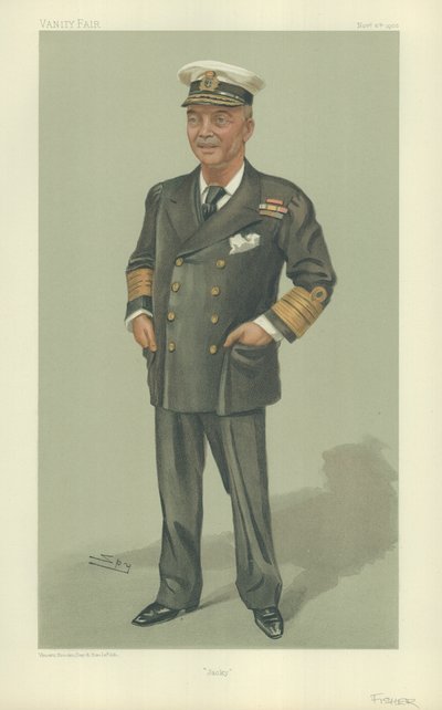 Admiral Sir John Arbuthnot Fisher by Leslie Matthew Ward
