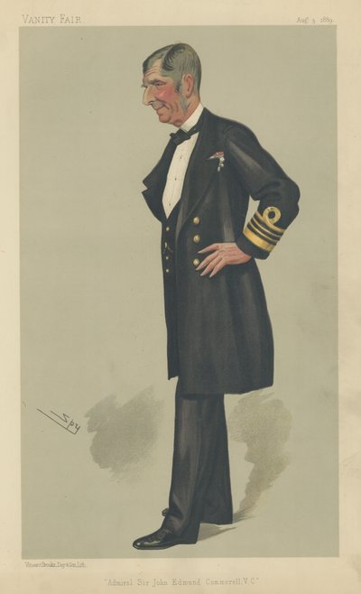 Admiral Sir John Edmund Commerell VC by Leslie Matthew Ward